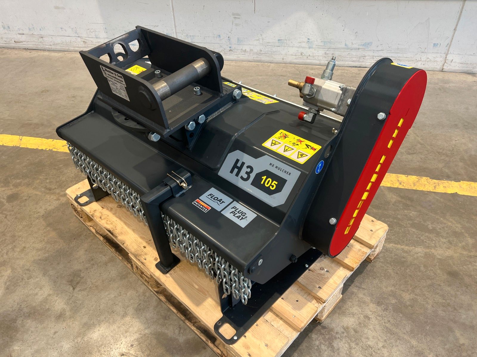 Fahrzeugabbildung Andere Seppi M. H3 105 / Schlegelmulcher 2-5to lagernd!