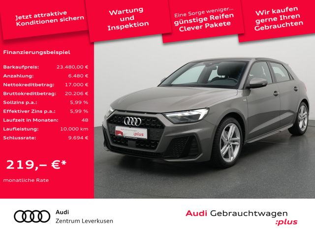 Audi A1 Sportback S line S TRON NAVI LED KAM SHZ PDC