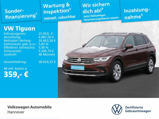Volkswagen Tiguan 2.0 TDI DSG Elegance AHK Pano Kamera Sthz