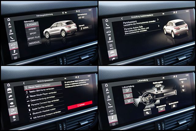 Porsche Cayenne E-Hybrid*Luft,Privacy,Chrono,Kamera,SHZ*