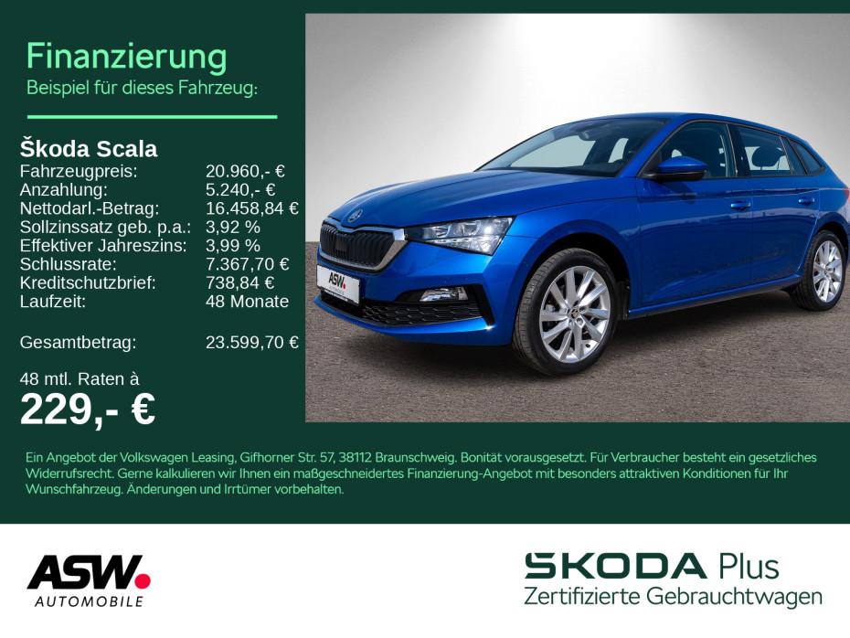 Skoda Scala Style 1.5TSI DSG LED Navi RFK ACC SHZ