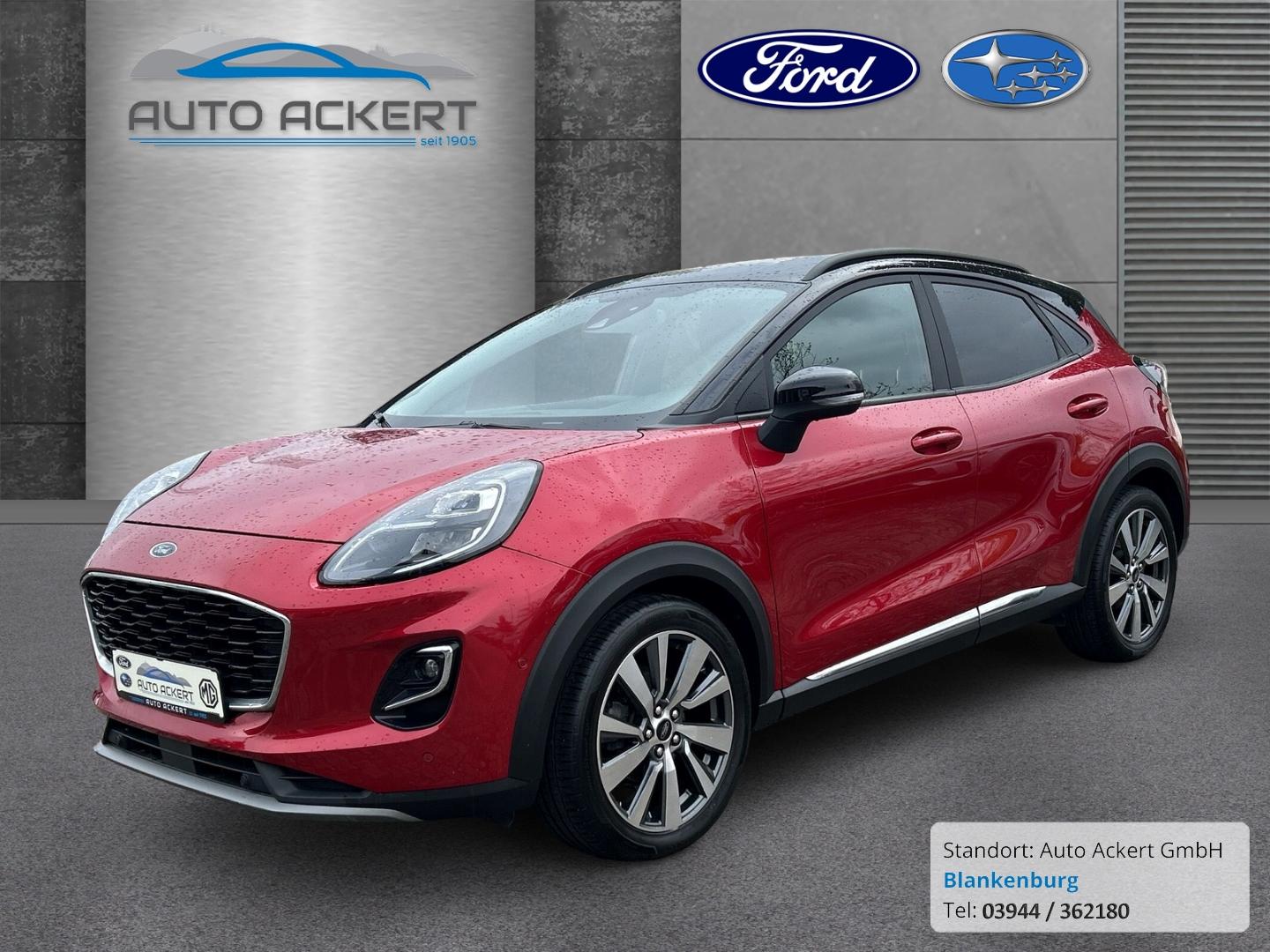 Ford Puma Titanium X el.HKl*W-Pak*Keyless*ACC*Tec-Pak