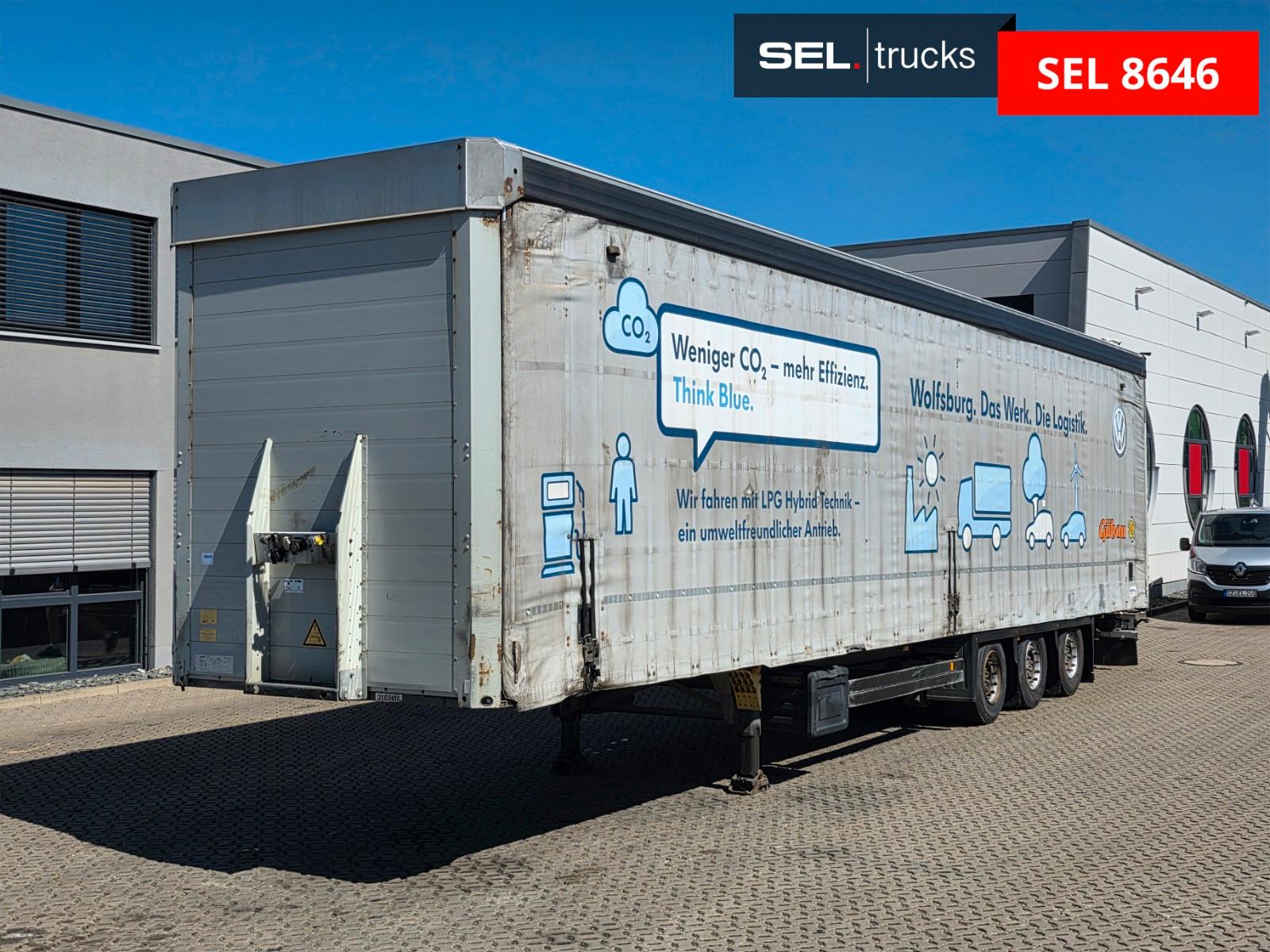 Schmitz Cargobull SCS 24/L - 13.62 M B  / Hubdach / Liftachse
