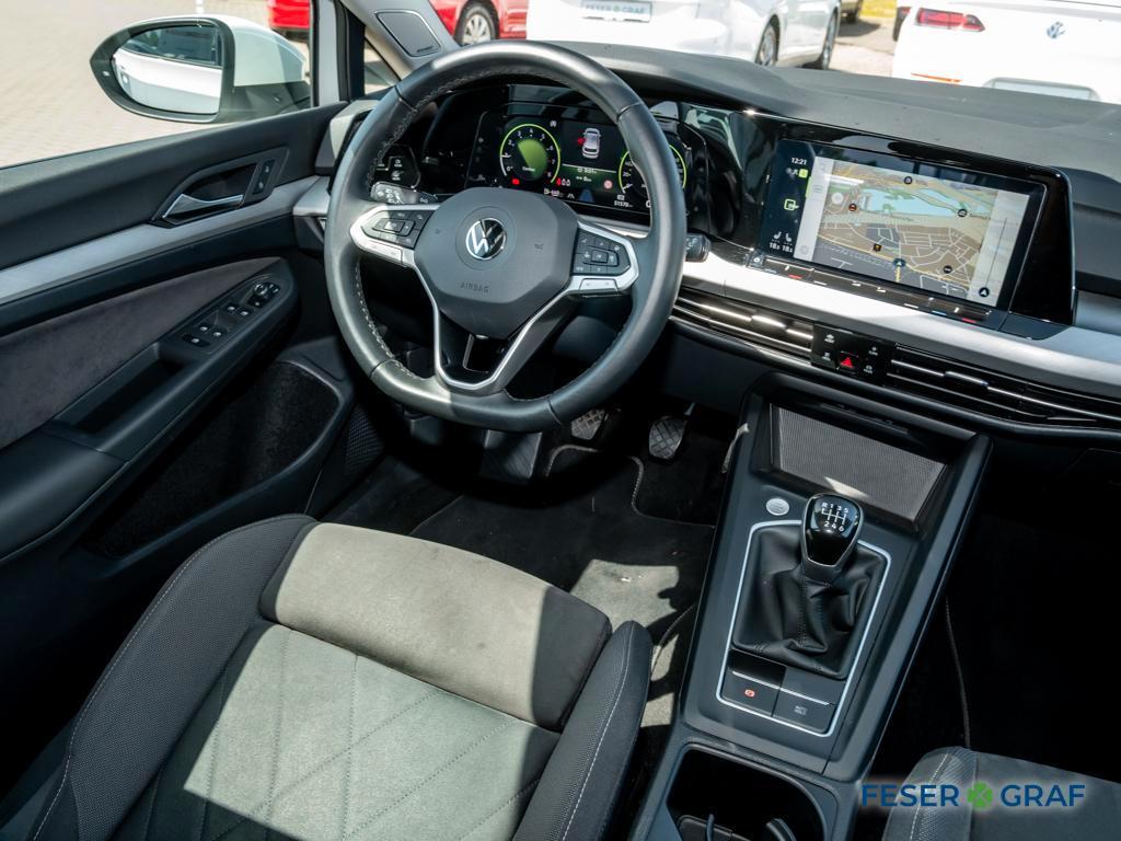 Volkswagen Golf VIII 1.5 TSI Life LED+/RFK/NAVI/STANDHZG, миниатюра 4