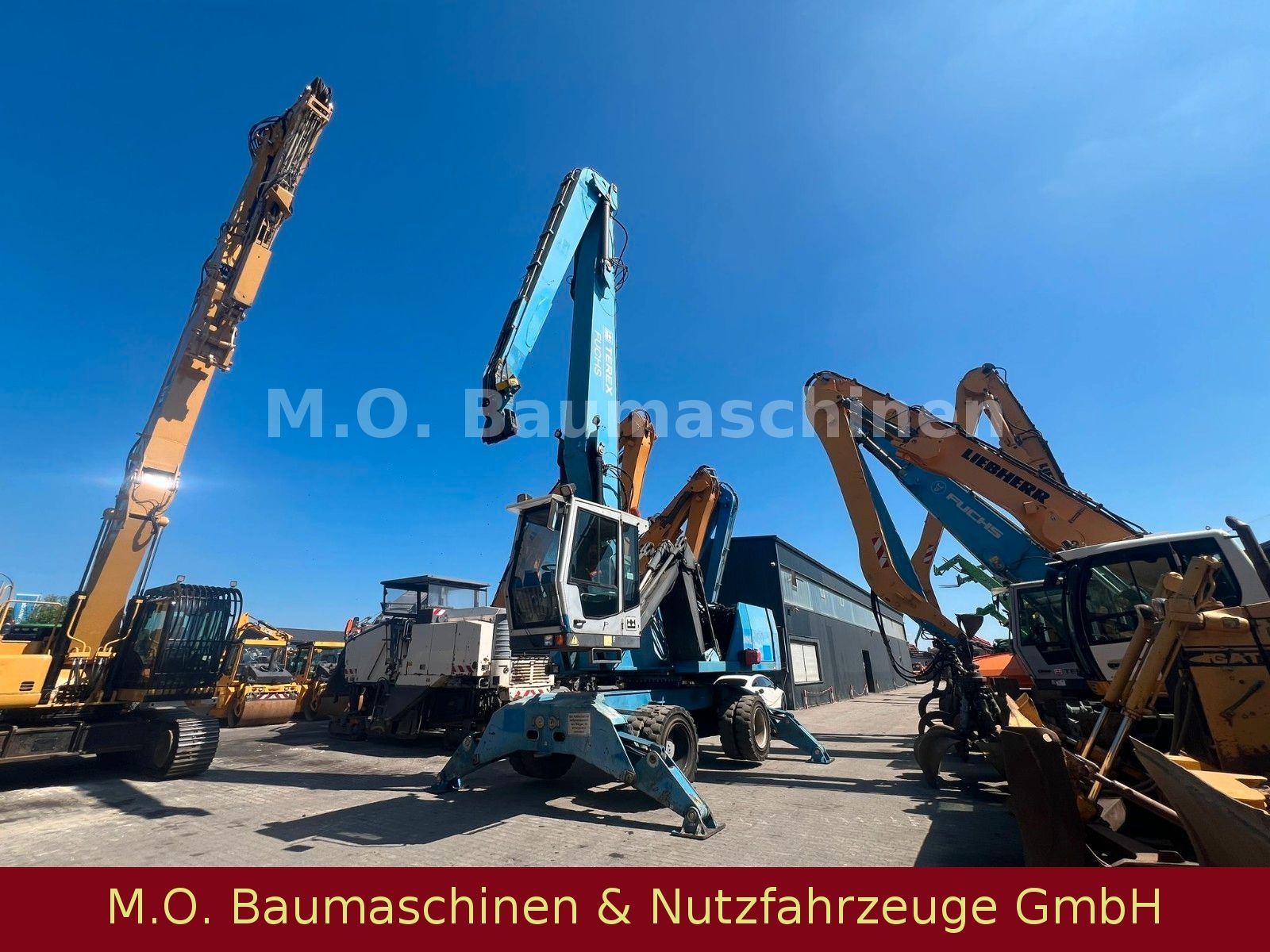 Fahrzeugabbildung Fuchs MHL 360 /Verstellbare Kabine/Magnetanlage/
