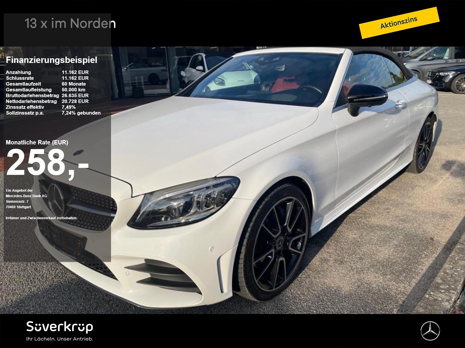 Mercedes-Benz C 300 Cabriolet AMG BURM NIGHT COMAND MULTI 360