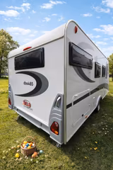 Bela DBS  485 Jung Gebraucht - Heckgarage Wohnwagen