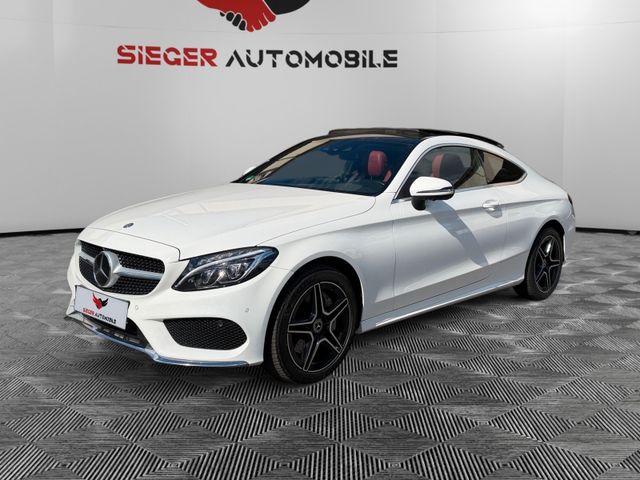 MERCEDES-BENZ C 300 COUPE AMG LINE, PANO, BURMESTER, HUD, 360