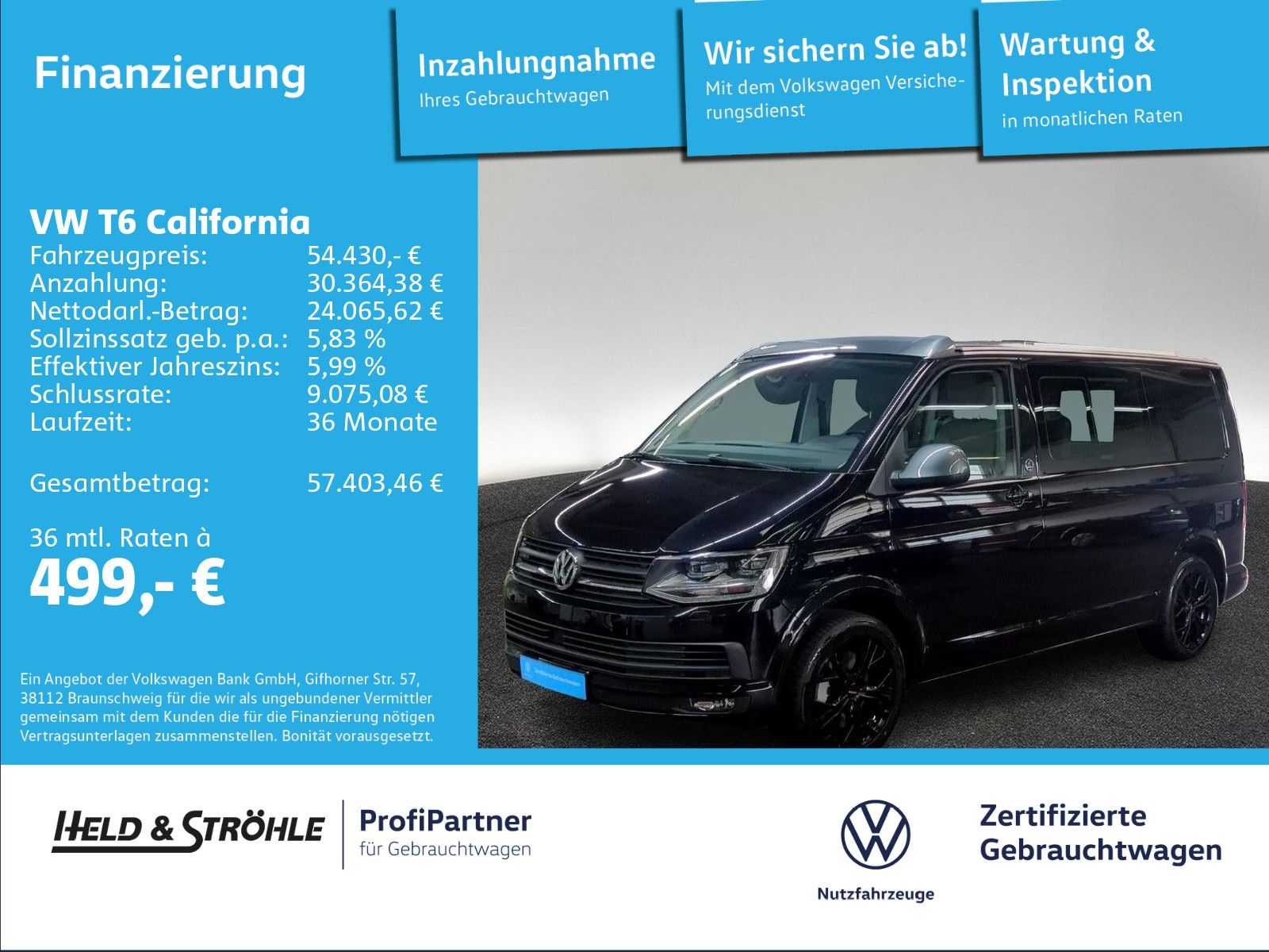 Volkswagen T6 California Coast 2.0 TDI DSG 4M AHK DCC STDHZ