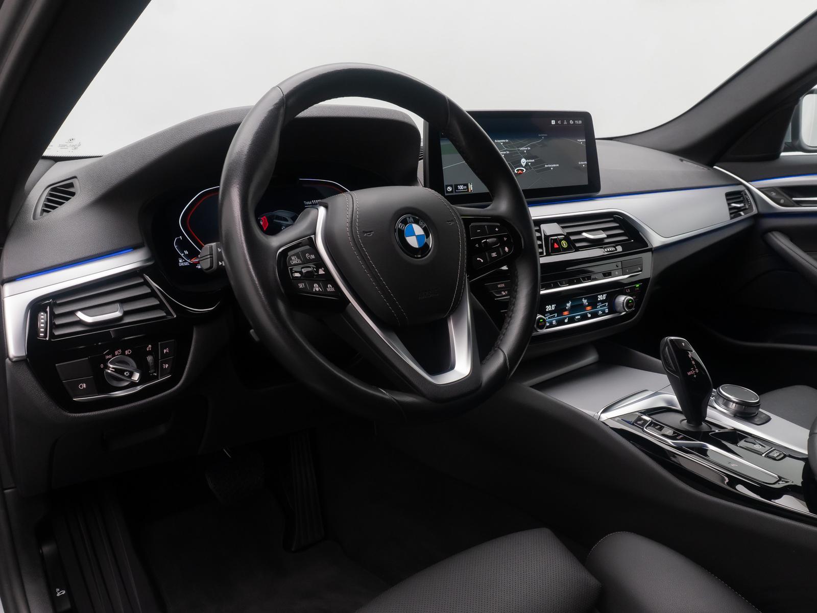 BMW 520d xD Kamera HUD DAB AHK Alarm ACC Laser Sport