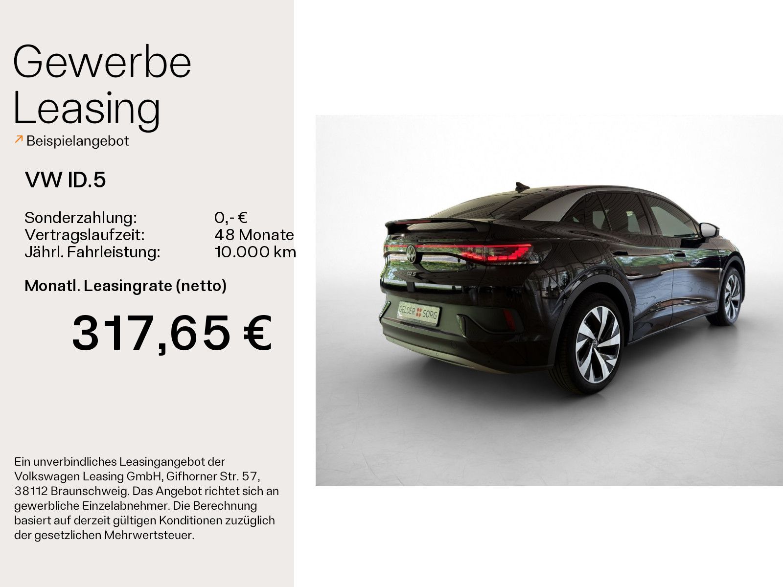 Volkswagen ID.5 Pro 530km/WLTP*RFK*Matrix*ACC*AHK*DAB+*20Z imagem 2