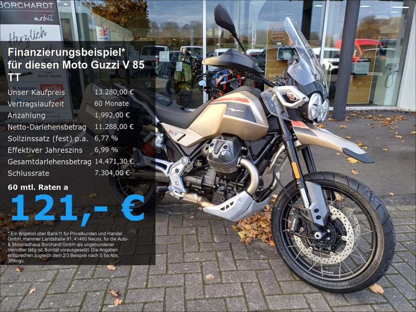 Moto Guzzi V 85 TT *Travel*E5+*Koffer*Heizgriffe*Tempomat*B