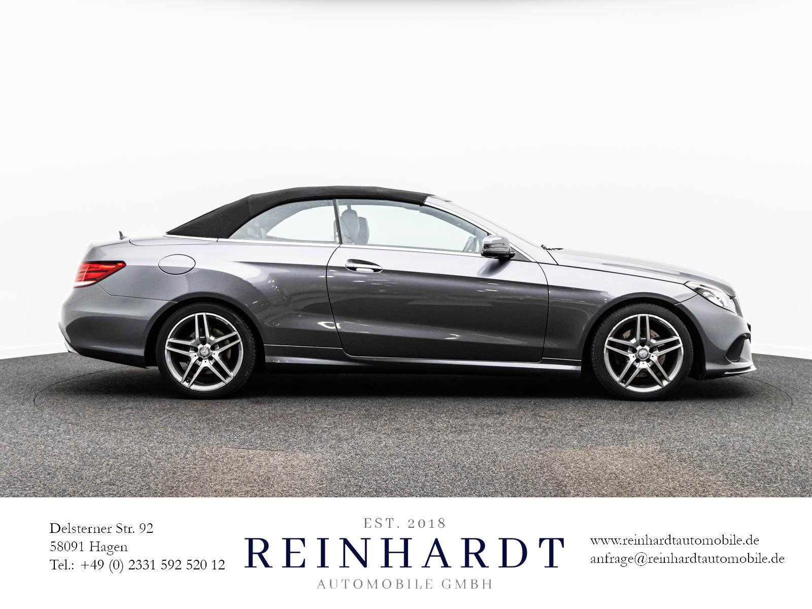 Mercedes-Benz E 200 CGi CABRIO AMG LINE TEMPOMAT/eSITZE/GARMIN