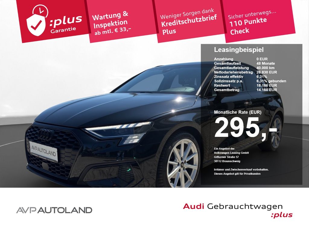 Audi A3 Sportback 35 TDI S tronic advanced | AHK |