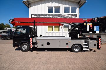 Mitsubishi Fuso AMAK 65E -  Vollelektrisch im Kranbetrieb