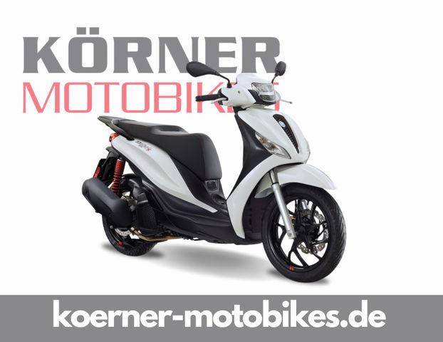 Piaggio Medley 125 E5 und Medley Sport E5