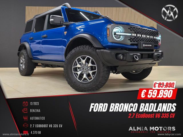 Andere FORD Bronco 2.7 EcoBoost V6 335CV Badlands