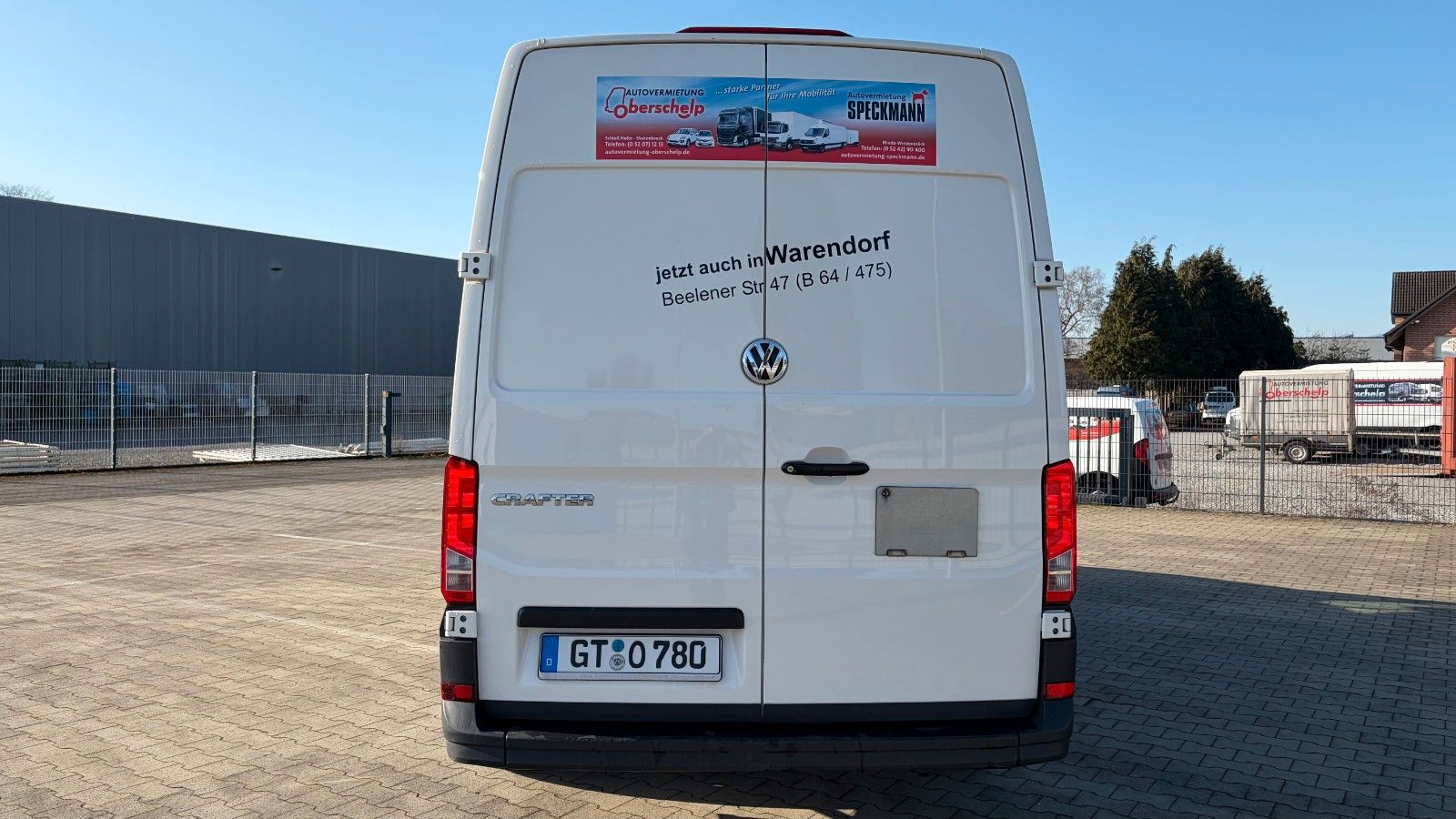 Fahrzeugabbildung Volkswagen Crafter Kasten 35 L3 H2 Hochdach