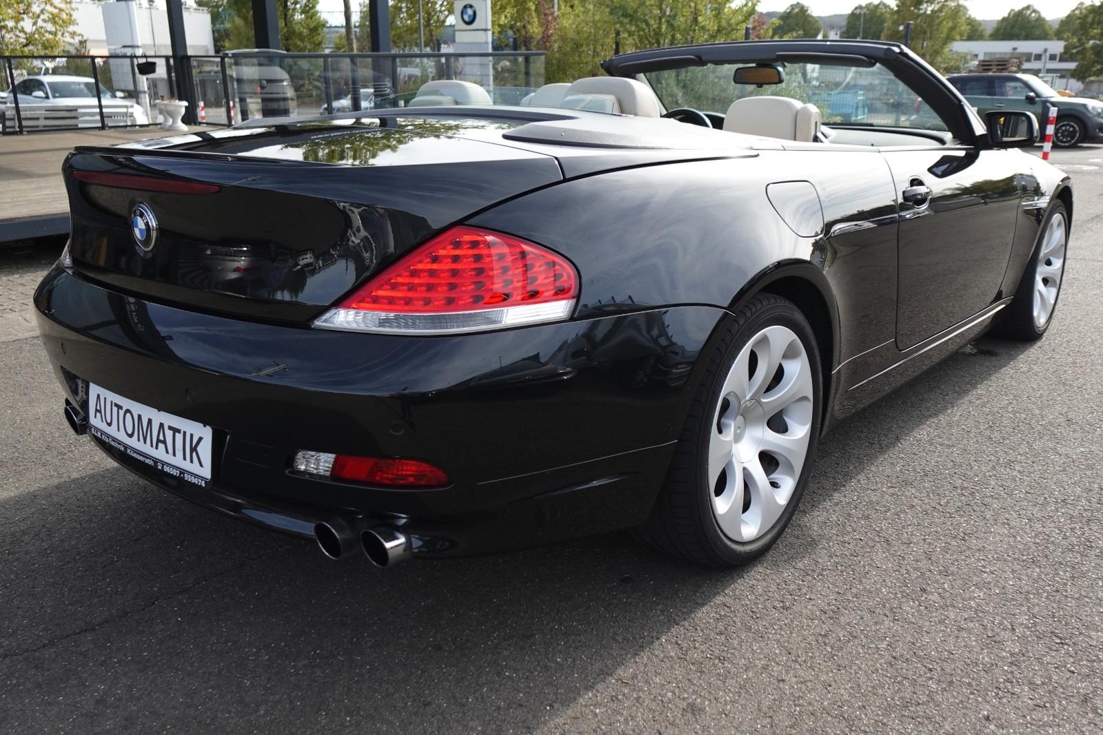 BMW 630 i  Cabrio *Automatik+Top Zustand+AHK
