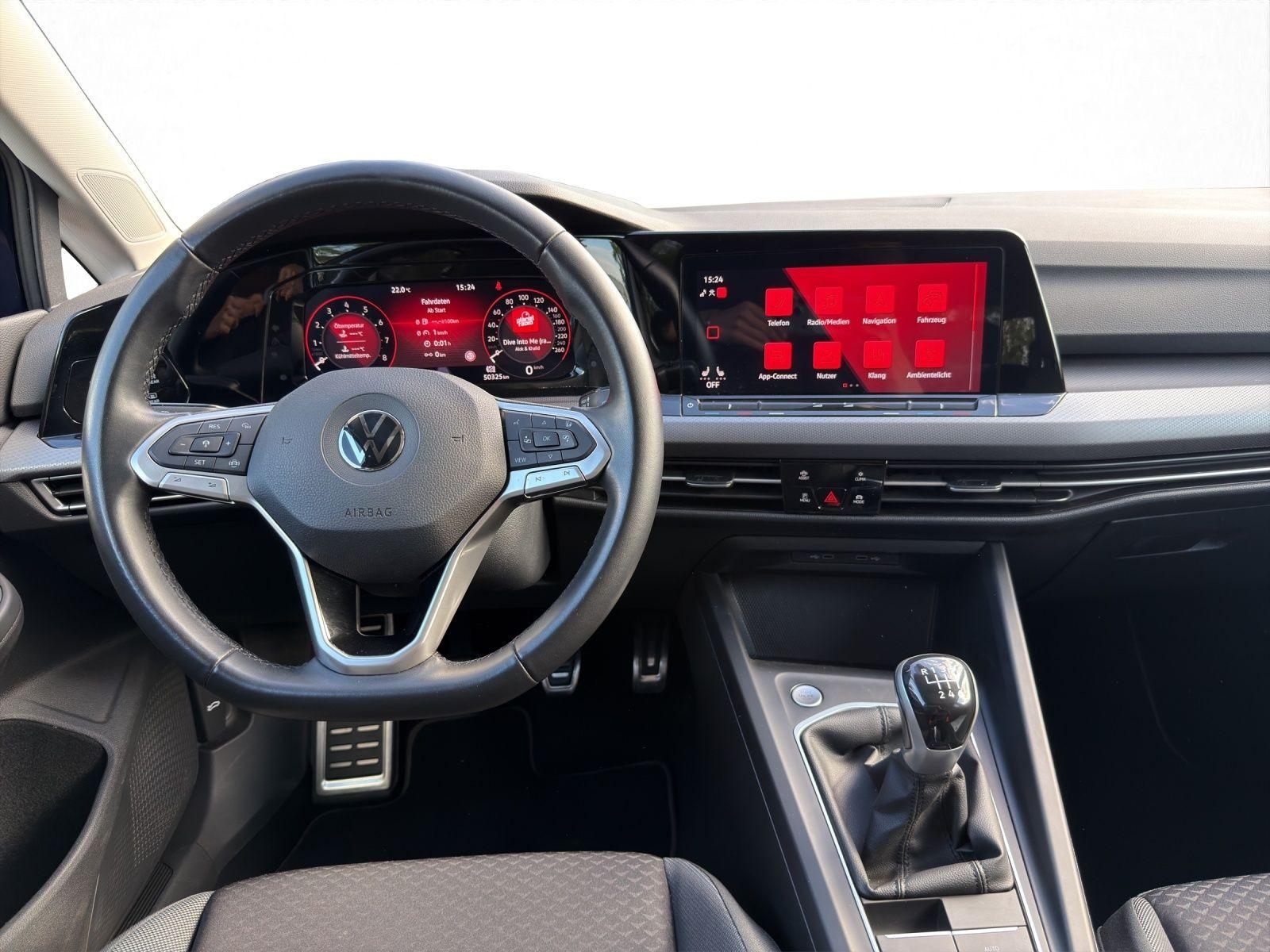 Volkswagen Golf VIII 1.5 TSI ACTIVE*IQ.LIGHT*PANO*KAMERA*PD, миниатюра 5