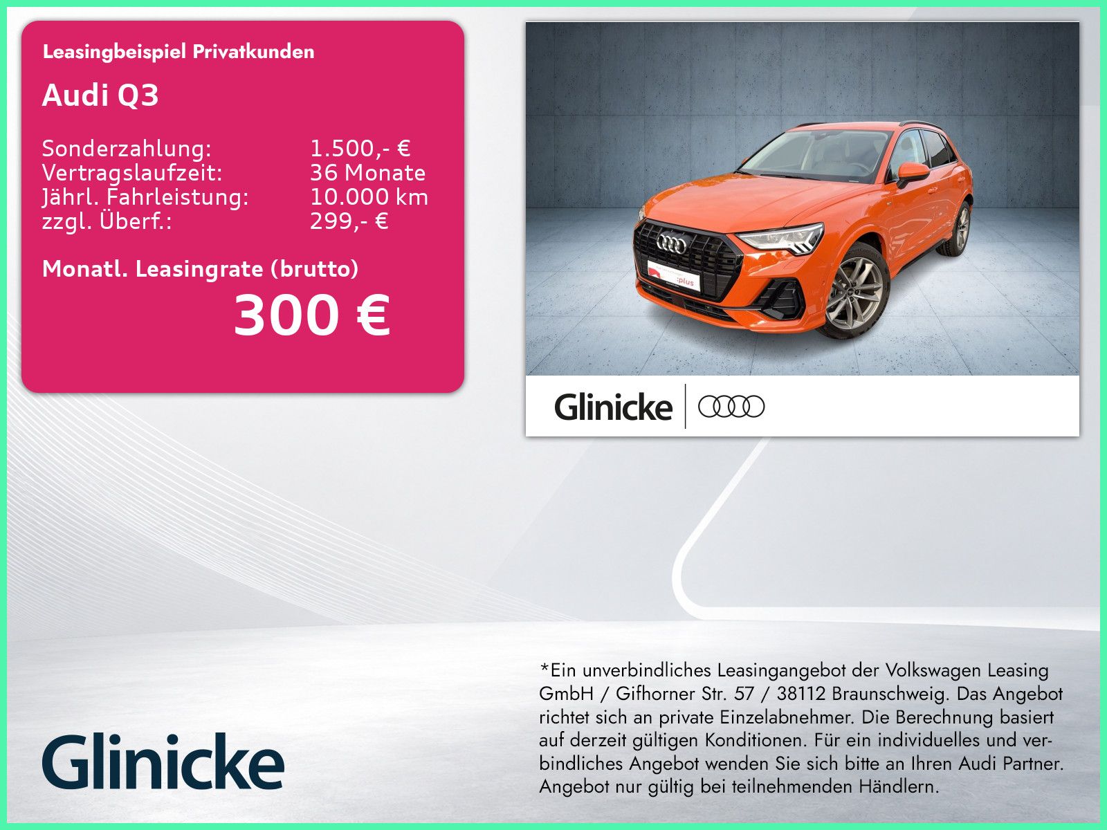 Audi Q3 SUV S line 35 TFSI S tr AHK/Matrix/ACC/Nav/19