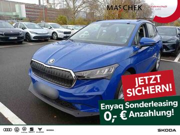 Skoda Leasingangebot: Skoda Enyaq 50 Sonderleasing ohne Anzahlung Navi RearV