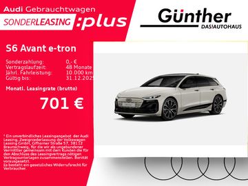 Audi Leasingangebot: Audi S6 Avant e-tron EDITION ONE+LUFTFEDERU+SITZBELÜF