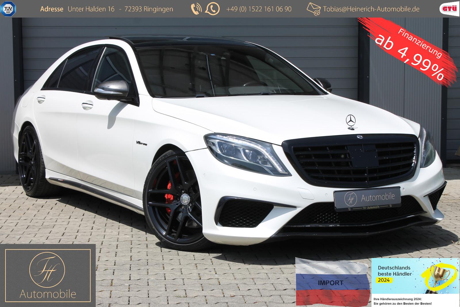 Mercedes-Benz S 63 L  AMG*4Matic*Pano*Massage*Carbon*VOLL!