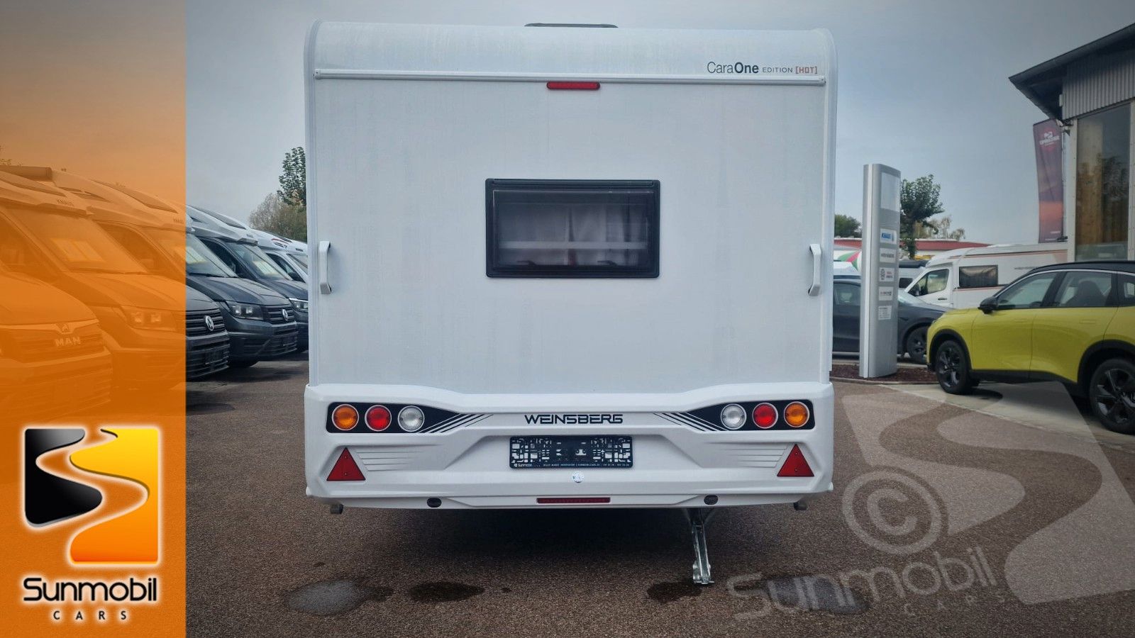 Fahrzeugabbildung Weinsberg CaraOne 500FDK, Edtion HOT 3er Etagenbett Mod.25