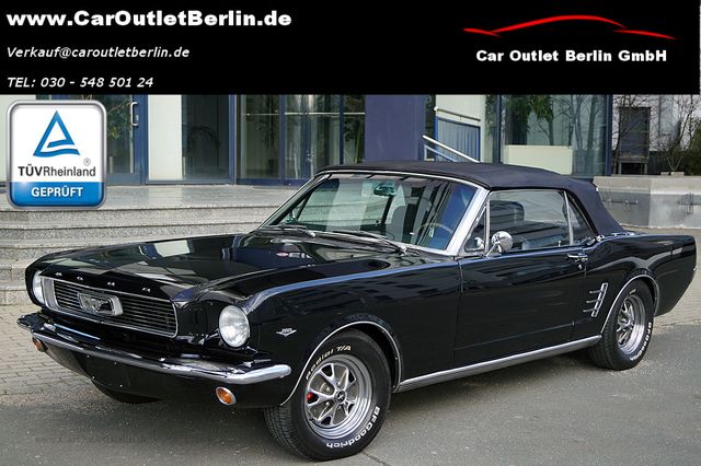 Ford Mustang Cabrio 1966 4.Gang Schalter V8 schwarz