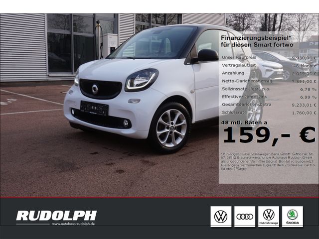 Smart fortwo coupe 66kW 0.9 Turbo Sitzheizung Panorama