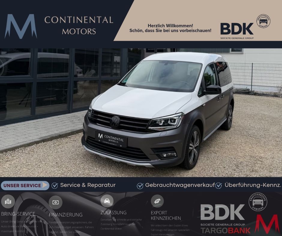 VW Caddy Caddy 2.0 TDI Alltrack 4Motion*DSG*Bi-Xenon*AHK*