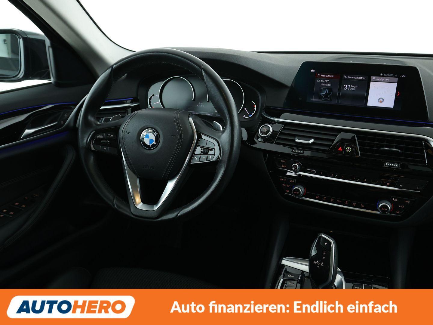 BMW 520 d xDrive Sport Line Aut.*NAVI*TEMPO*LED*CAM*, миниатюра 12