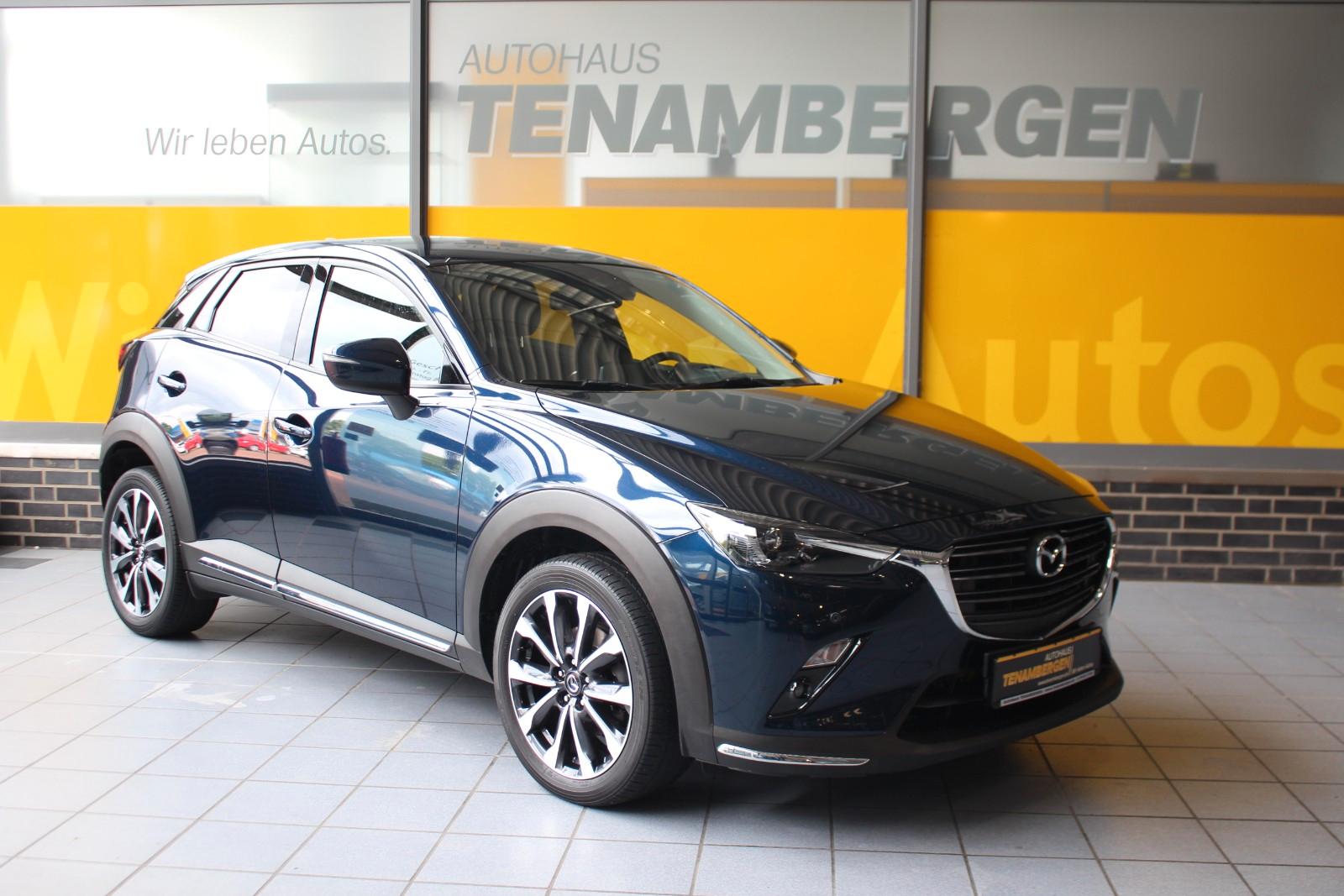 Mazda CX-3 Sports-Line LED Licht Navi Kamera Sitzheiz.