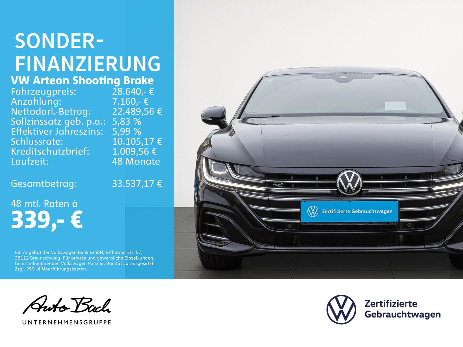 Volkswagen Arteon Shootingbrake 2.0 TDI DSG R-Line 4-Motion