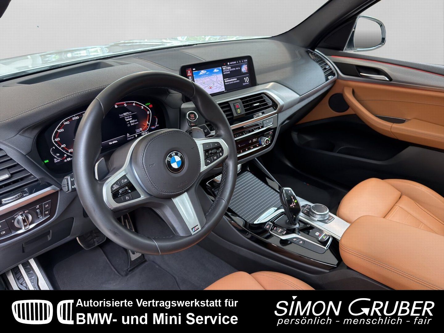 BMW X3 M40d Innovation Pano Leder Hifi AHK 21 Zoll foto 6