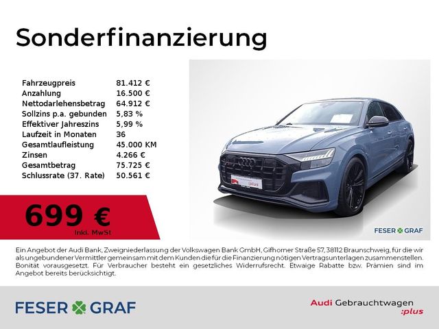 Audi SQ8 TFSI HUD,Pano,Sportsitze+,B&O,Leder,Matrix