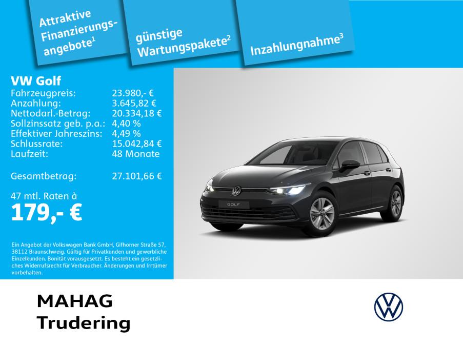 Volkswagen Golf VIII Life 1,5 l eTSI LED Navi ParkPilot Rea
