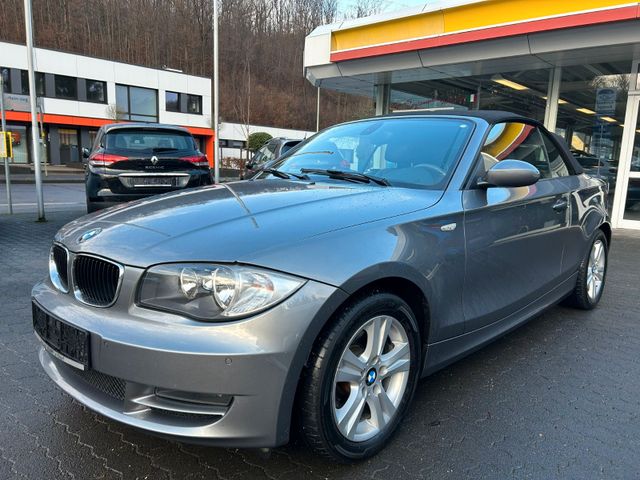 BMW 118 Cabrio 118i,1.Hd.,schechkh.Leder,Navy,