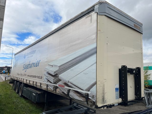 Kögel 3-Achs, Luft, Lift Curtainsider m. Coilmulde, 2x