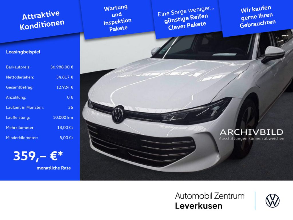 Passat eHybrid Business LEDER AHK NAVI VIRT ACC
