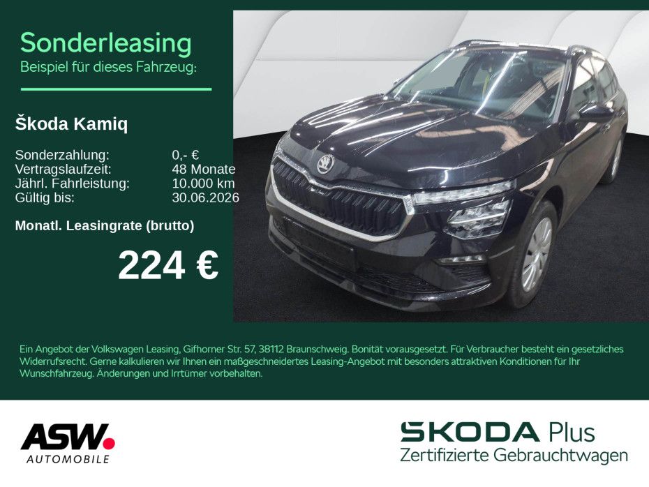 Kamiq Essence 1,0 TSI DSG Klima LED VC PDC SHZ