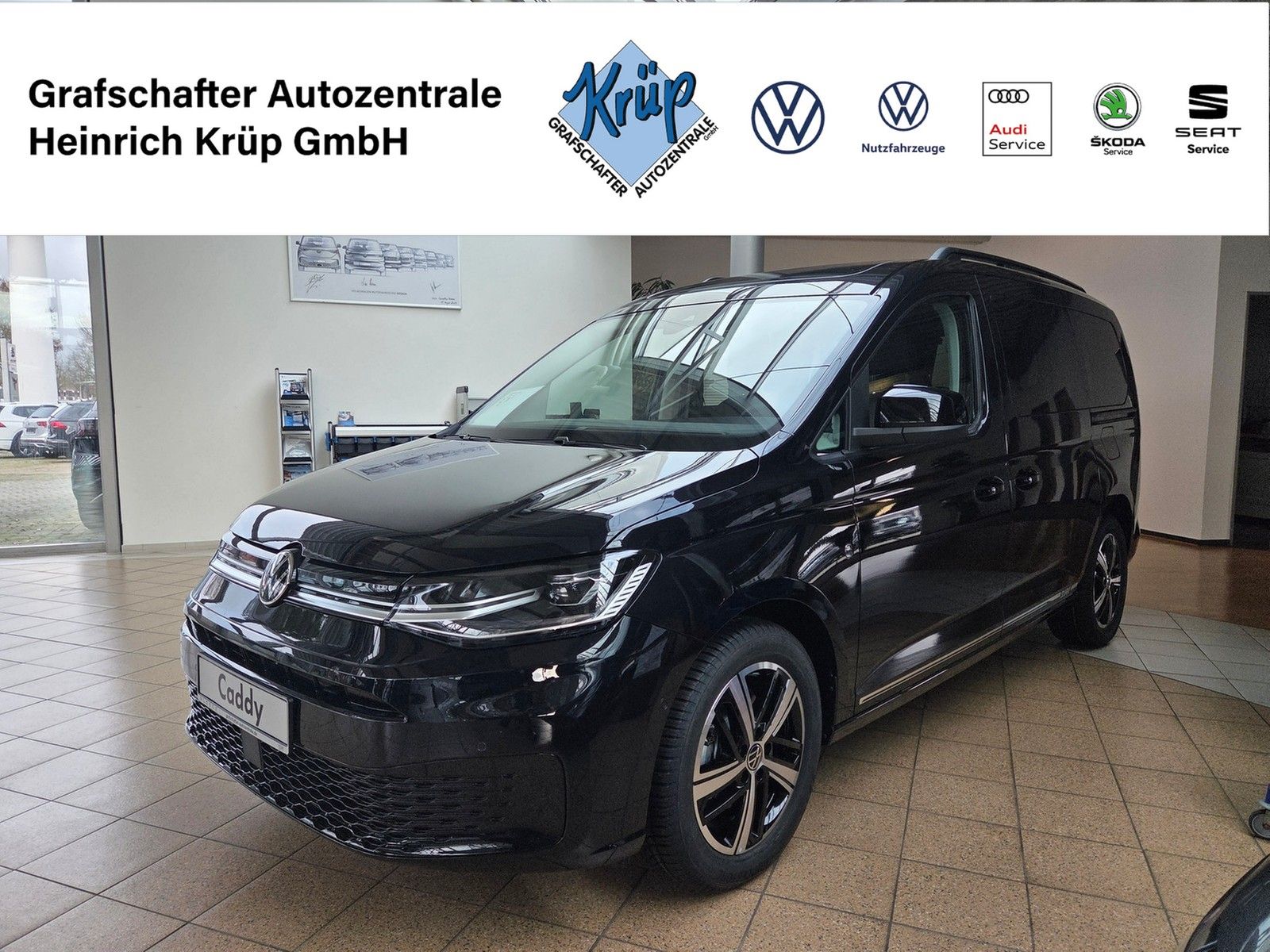 Volkswagen Caddy Maxi 2,0 TDI DSG Dark Label /LED/AHK