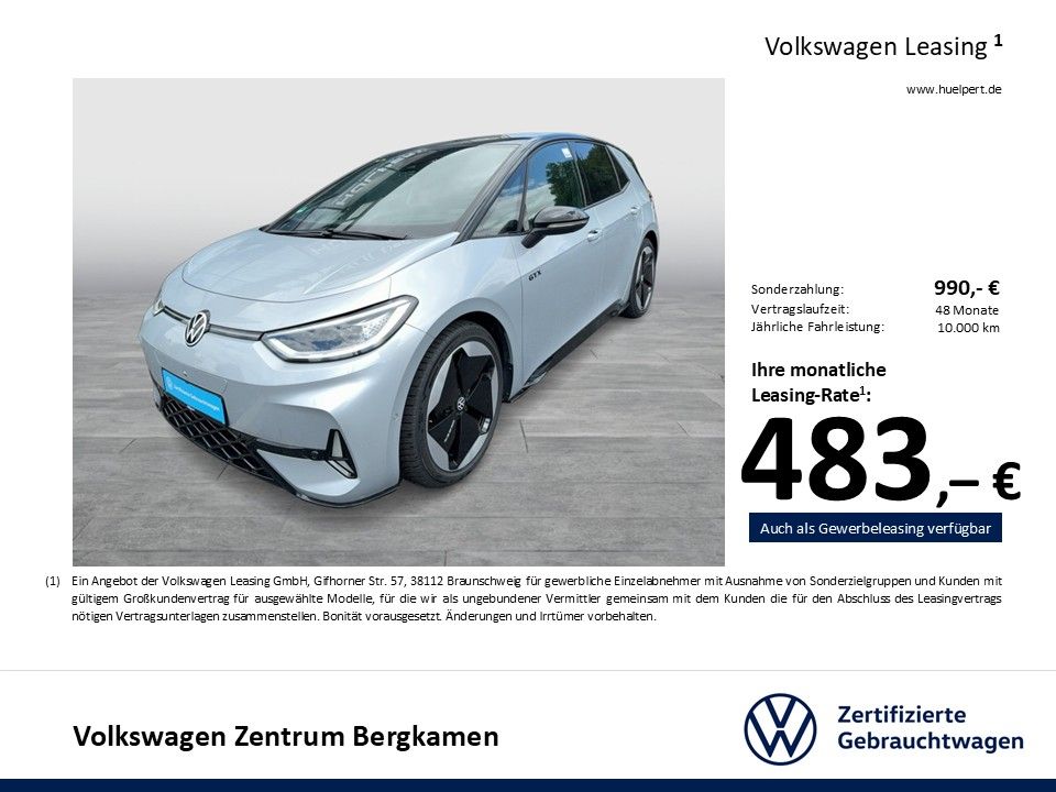 Volkswagen ID.3 GTX WÄRMEPUMPE HARMANKARDON 360CAM ACC LM20 foto 5