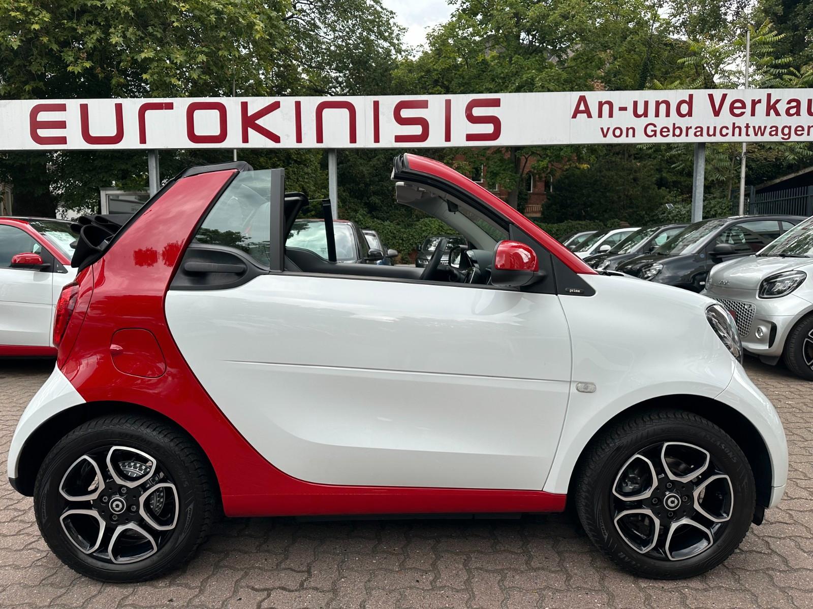 Smart fortwo cabrio 66kW DCT prime*LEDER*NAVI*SHZ*PTS