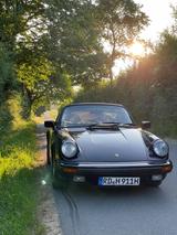 Porsche 911 Carrera G Cabrio Nachtblau Deutsches Model - Porsche aus 1986: Cabrio, 911