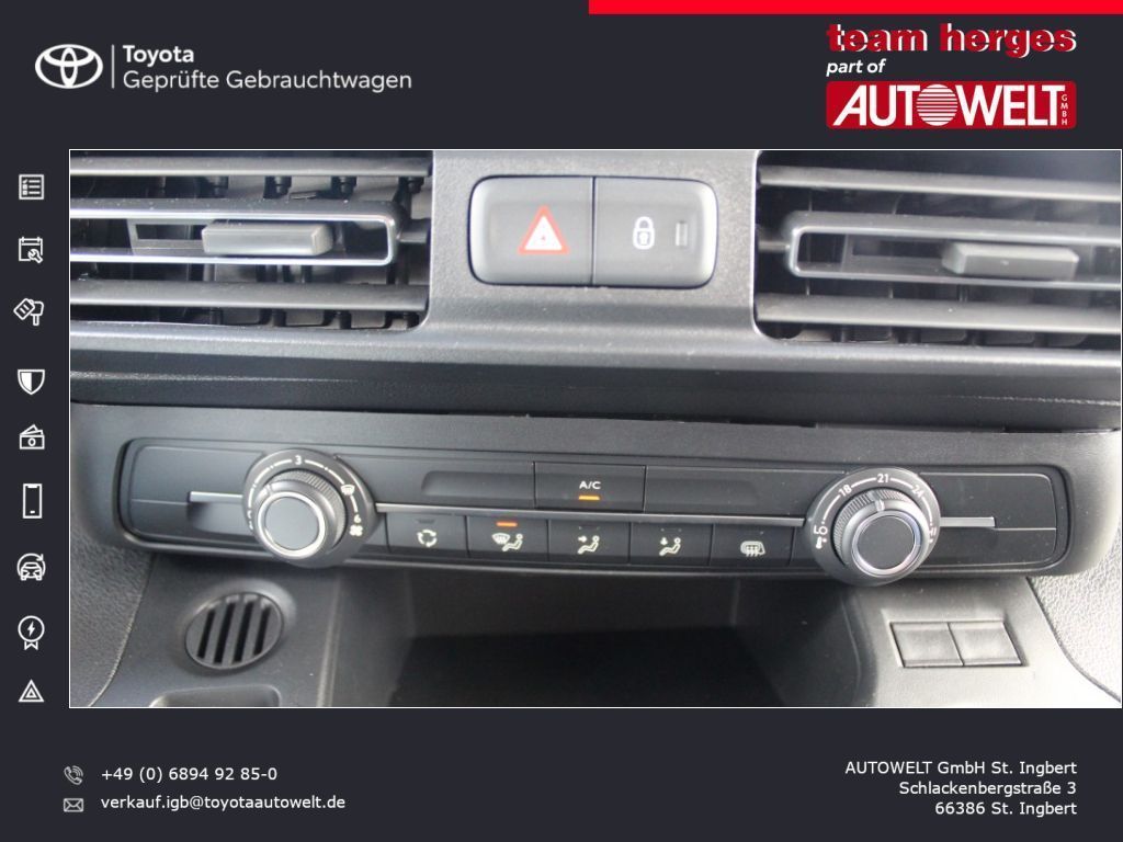 Fahrzeugabbildung Toyota Proace City 1.5 D-4D L1 Meister LED,Navi,PDC,FLA