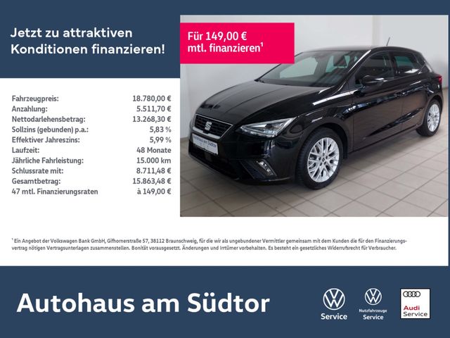 SEAT Ibiza FR-Line 1.0 TSI | LED RFK ACC
