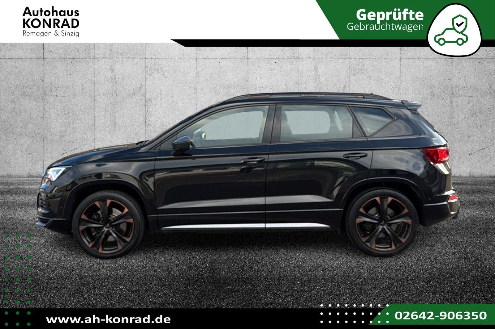 Fahrzeugabbildung CUPRA Ateca 2.0 TSI DSG VZ 4Drive+Pano+Beats