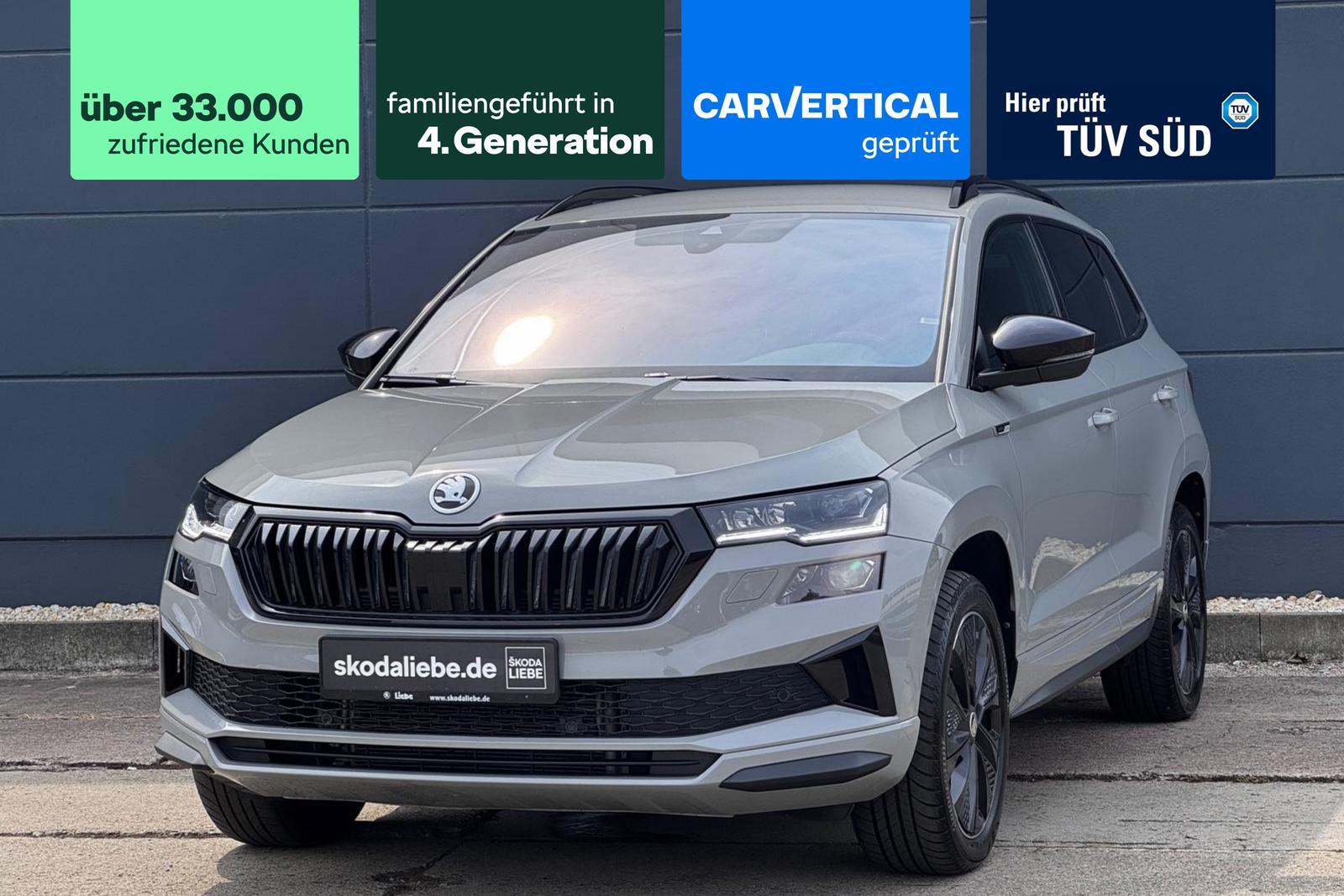 Skoda KAROQ SPORTLINE 1.5TS DSG -FRONTSCHEIBENHZG+AHK-